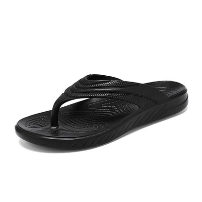 Flip Flops Soft Lightweight Sandals, Black
