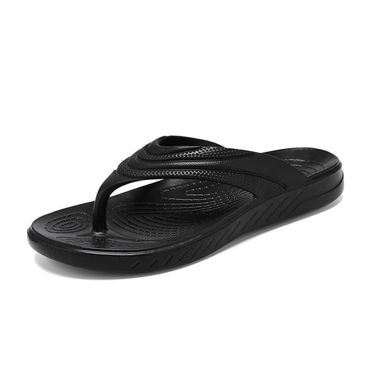 Flip Flops Soft Lightweight Sandals, Black