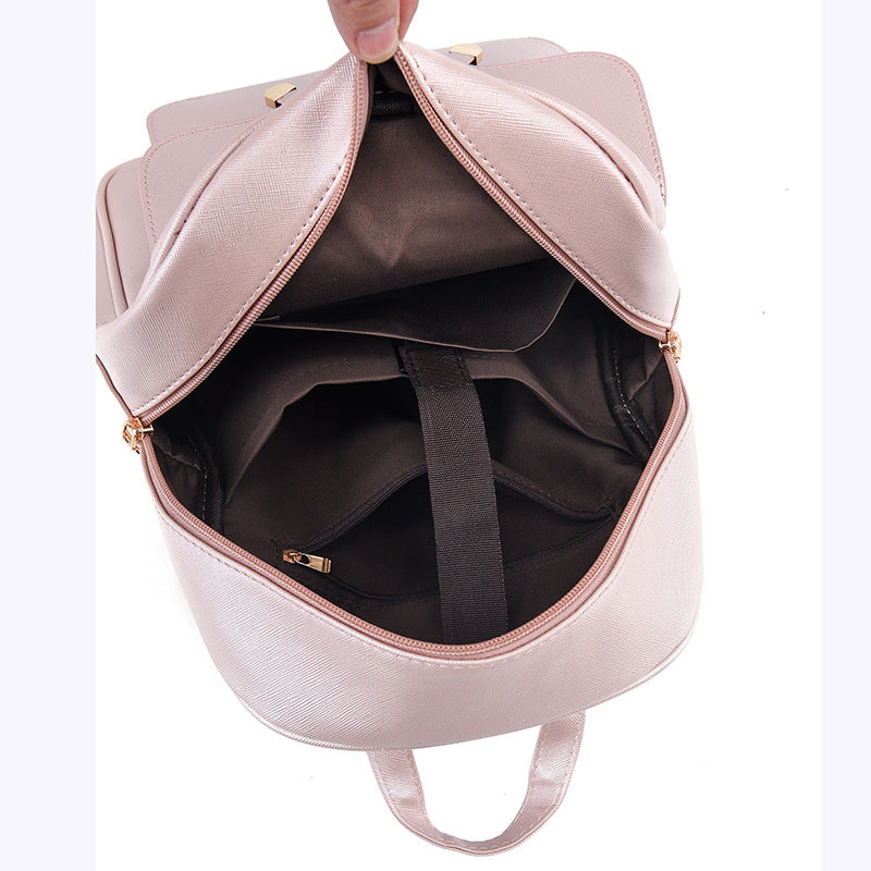 Mini Backpack Purse for Women - 3-Piece Set