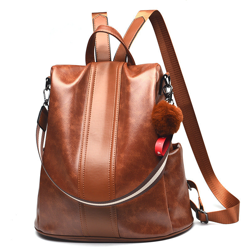 Women Backpack Purse PU Leather Casual Shoulder Bag