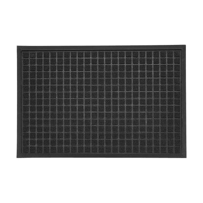 Heavy Duty Doormat for Outside Entry 45*75cm, Black