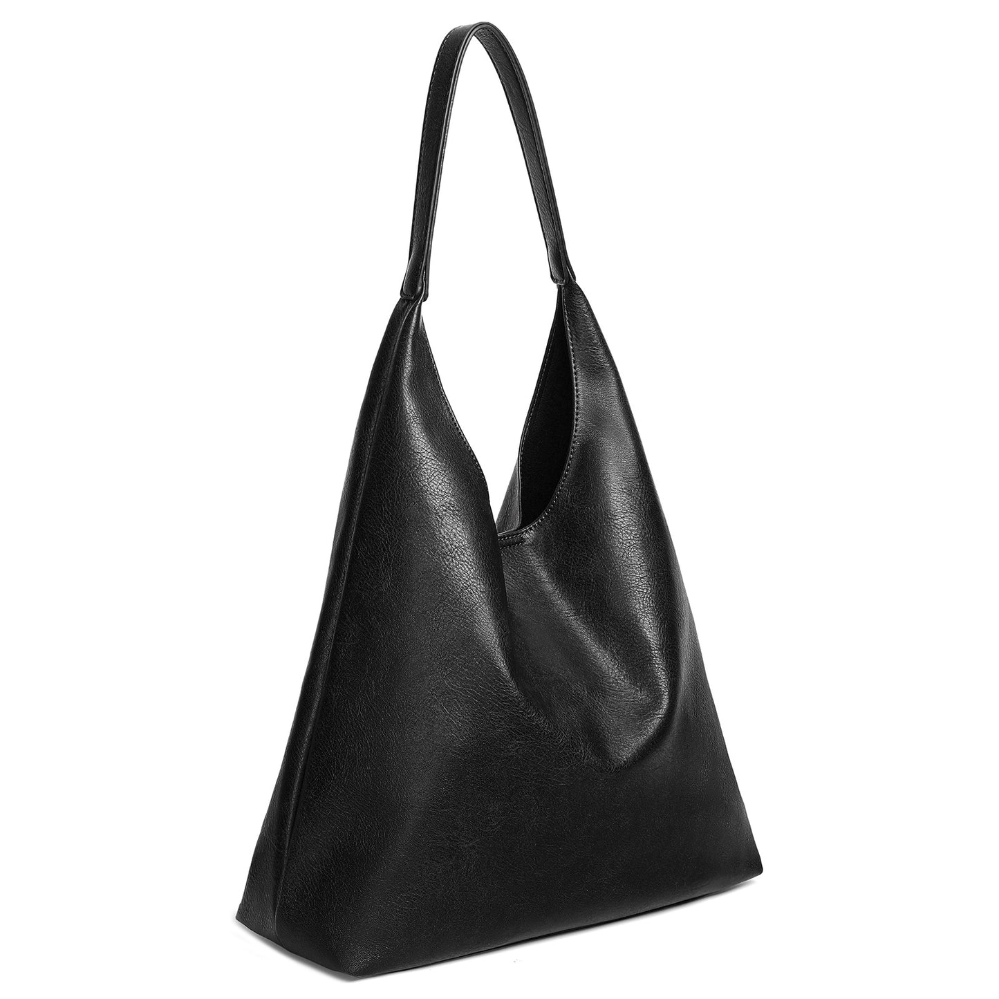 Slouchy Tote Bag Crossbody Purses 2PCS Vegan Leather Shoulder Handbags Bags Set
