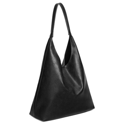 Slouchy Tote Bag Crossbody Purses 2PCS Vegan Leather Shoulder Handbags Bags Set