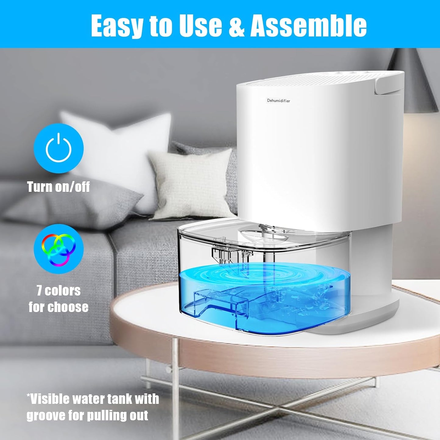 Dehumidifiers for Home 24H/450ml