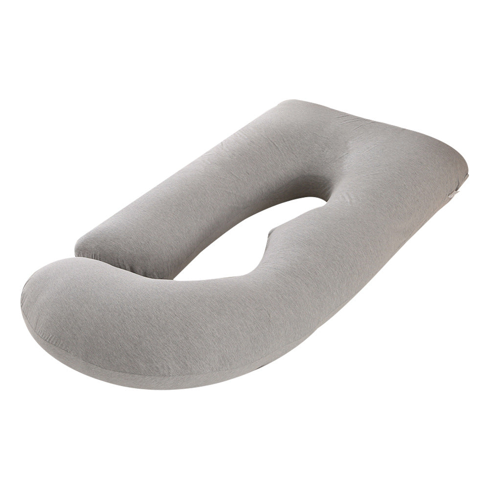 Pregnancy Pillow J-Shaped Full Body Pillow (Cooling Cover)