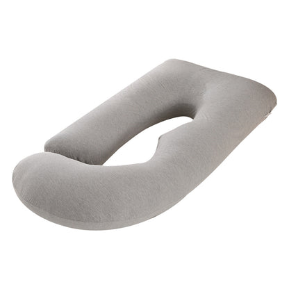 Pregnancy Pillow J-Shaped Full Body Pillow (Cooling Cover)