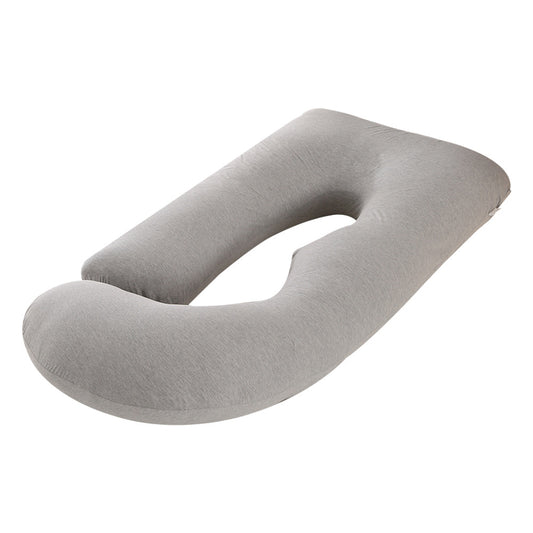 Pregnancy Pillow J-Shaped Full Body Pillow (Cooling Cover)