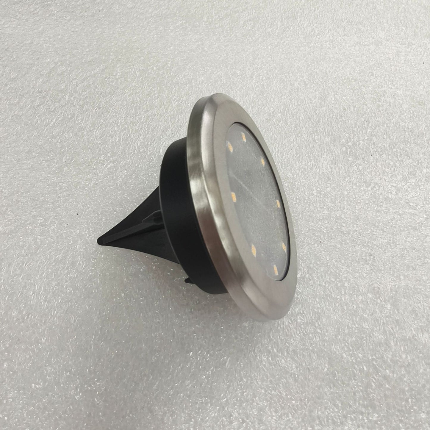 7cm Diameter Solar-Powered Outdoor Disk Light 4 Pack
