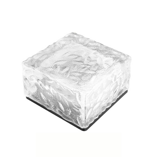 Solar Outdoor Ice Cube Bricks Rocks Lights