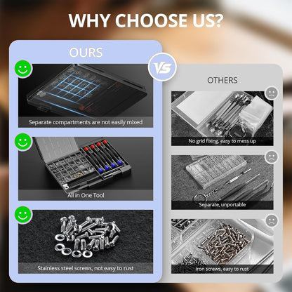 Eyeglass Repair Kit with Screws