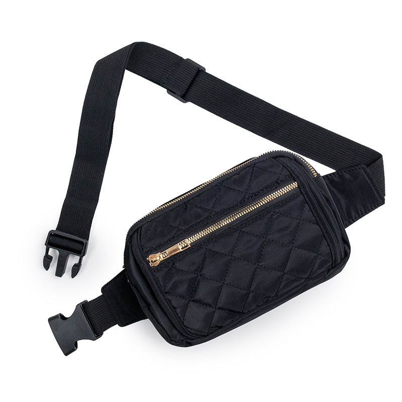 Cross Body Waist Bag, Black