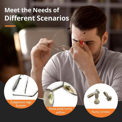 Eyeglass Repair Kit with Screws