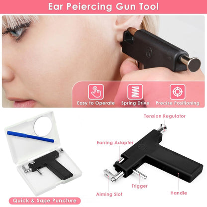 Professional Ear Piercing Gun Kit