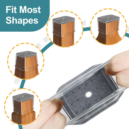 24 Pcs Chair Leg Floor Protectors