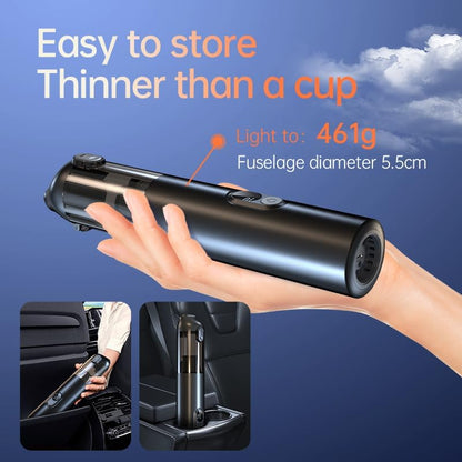 Handheld Car Vacuum Cleaner Cordless with 14000Pa High Power, Black