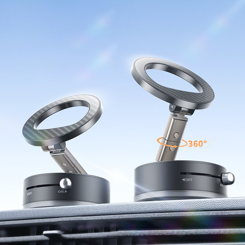 Vacuum Suction Cup Magnetic Phone Mount