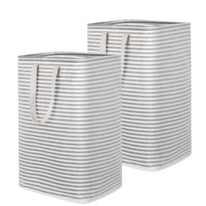 Large Laundry Basket 75L 2pcs 2colors - Weshop876