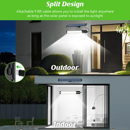 Solar Sensor Lights Detachable Handheld Lighting
