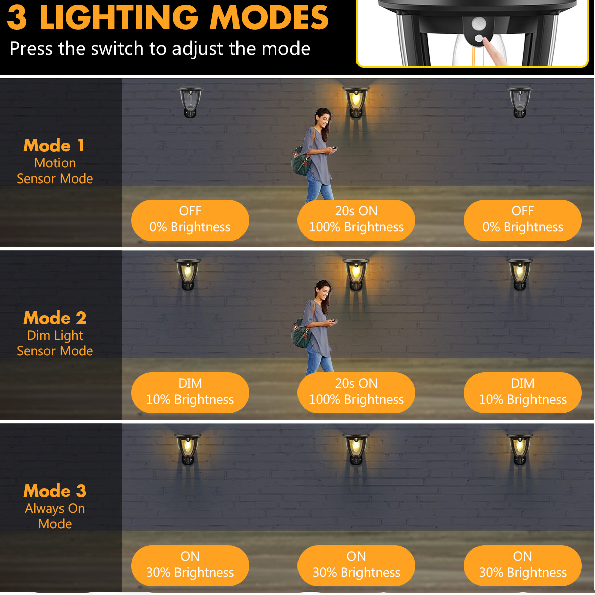 Solar Pathway Lights 2 Pack