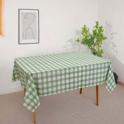 PEVA Table Cloths for Parties Disposable 54 x 108 Inch 5 Units