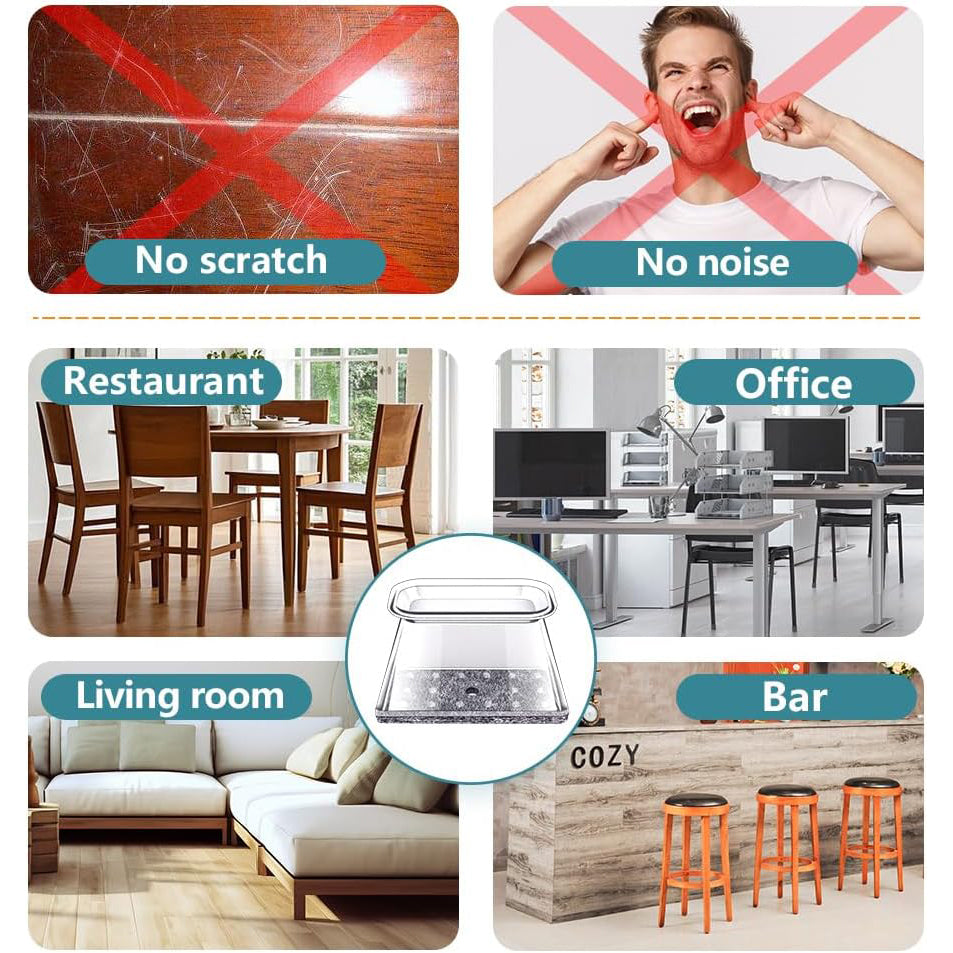 24 Pcs Chair Leg Floor Protectors