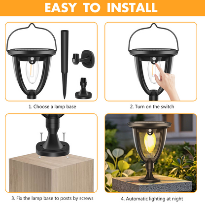 Solar Pathway Lights 2 Pack