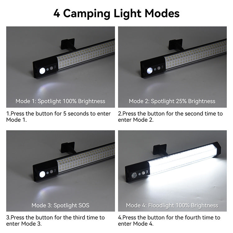 Solar Sensor Lights Detachable Handheld Lighting