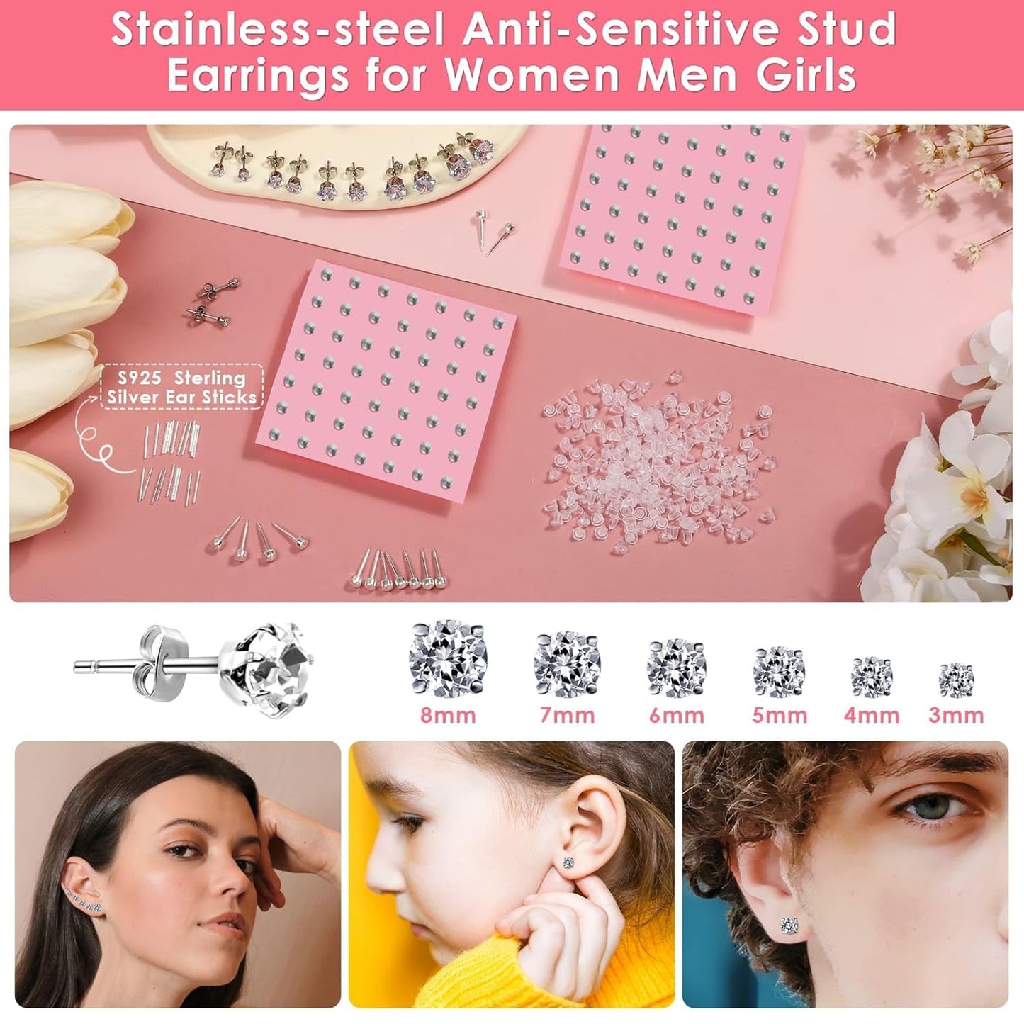 Professional Ear Piercing Gun Kit