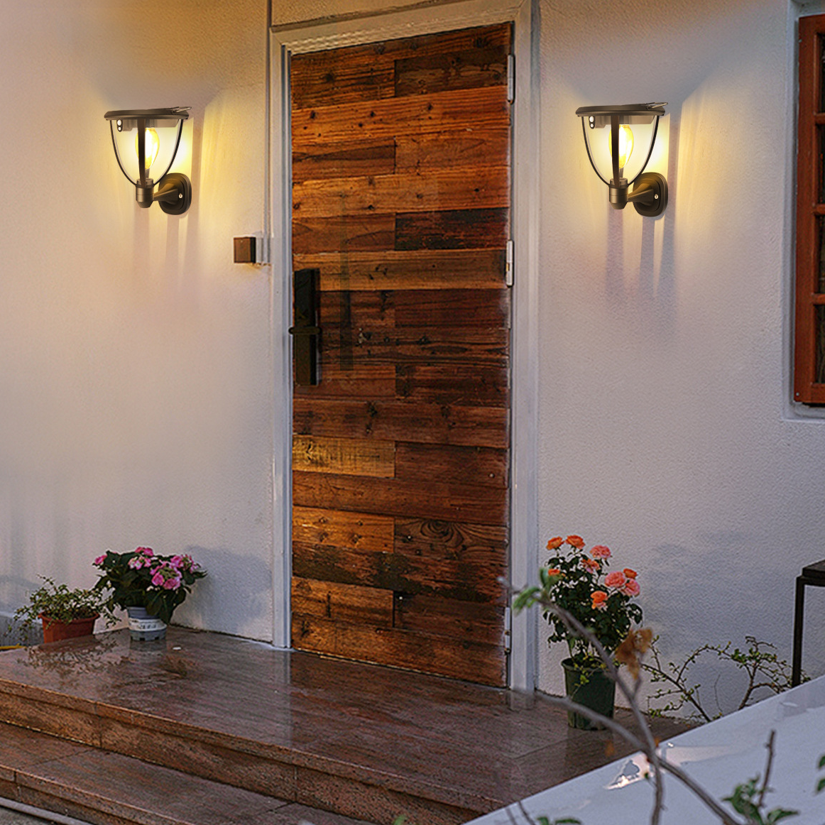 Solar Pathway Lights 2 Pack