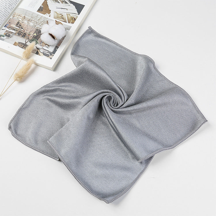 6-Piece Multicolor Microfiber Glass Cleaning Cloth