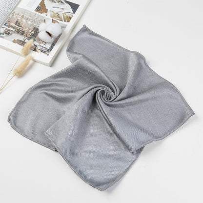 6-Piece Multicolor Microfiber Glass Cleaning Cloth