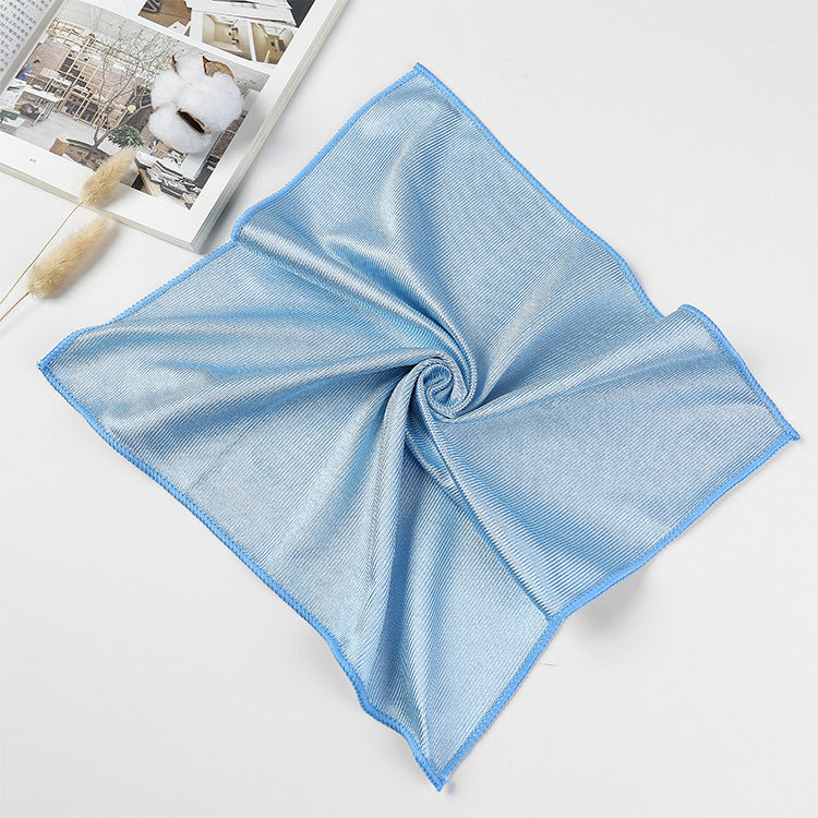 6-Piece Multicolor Microfiber Glass Cleaning Cloth