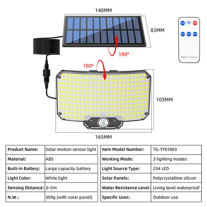 Solar Motion Lights Outdoor Waterproof