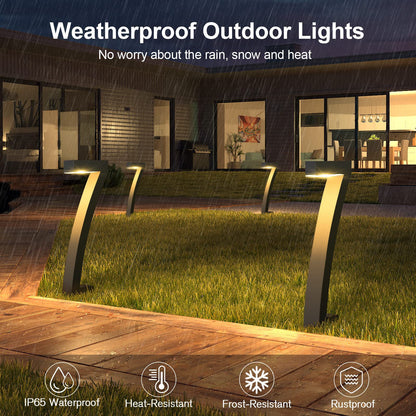 Solar Pathway Lights 4 Pack
