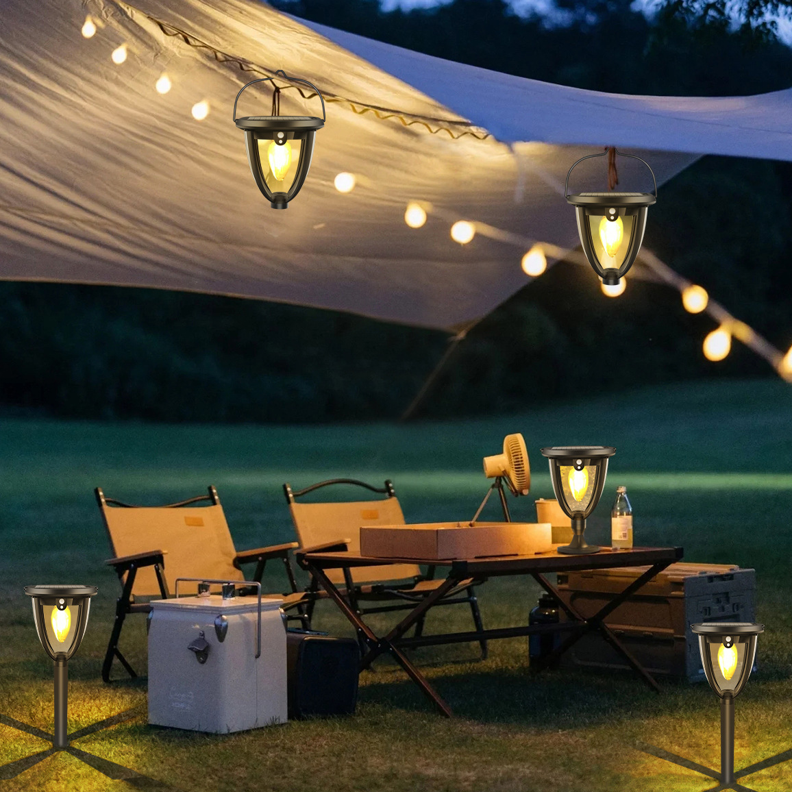 Solar Pathway Lights 2 Pack