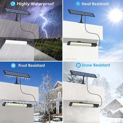 Solar Sensor Lights Detachable Handheld Lighting