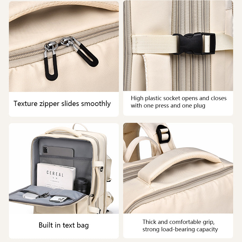 Travel Backpack for Women Men Waterproof