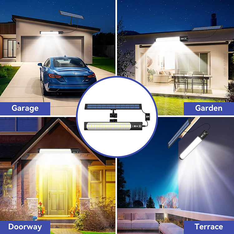 Solar Sensor Lights Detachable Handheld Lighting