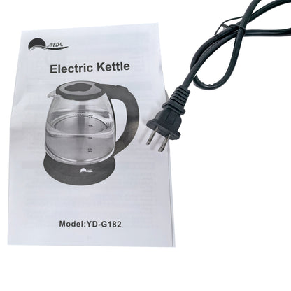 Glass Electric Kettle 1.8L, Black