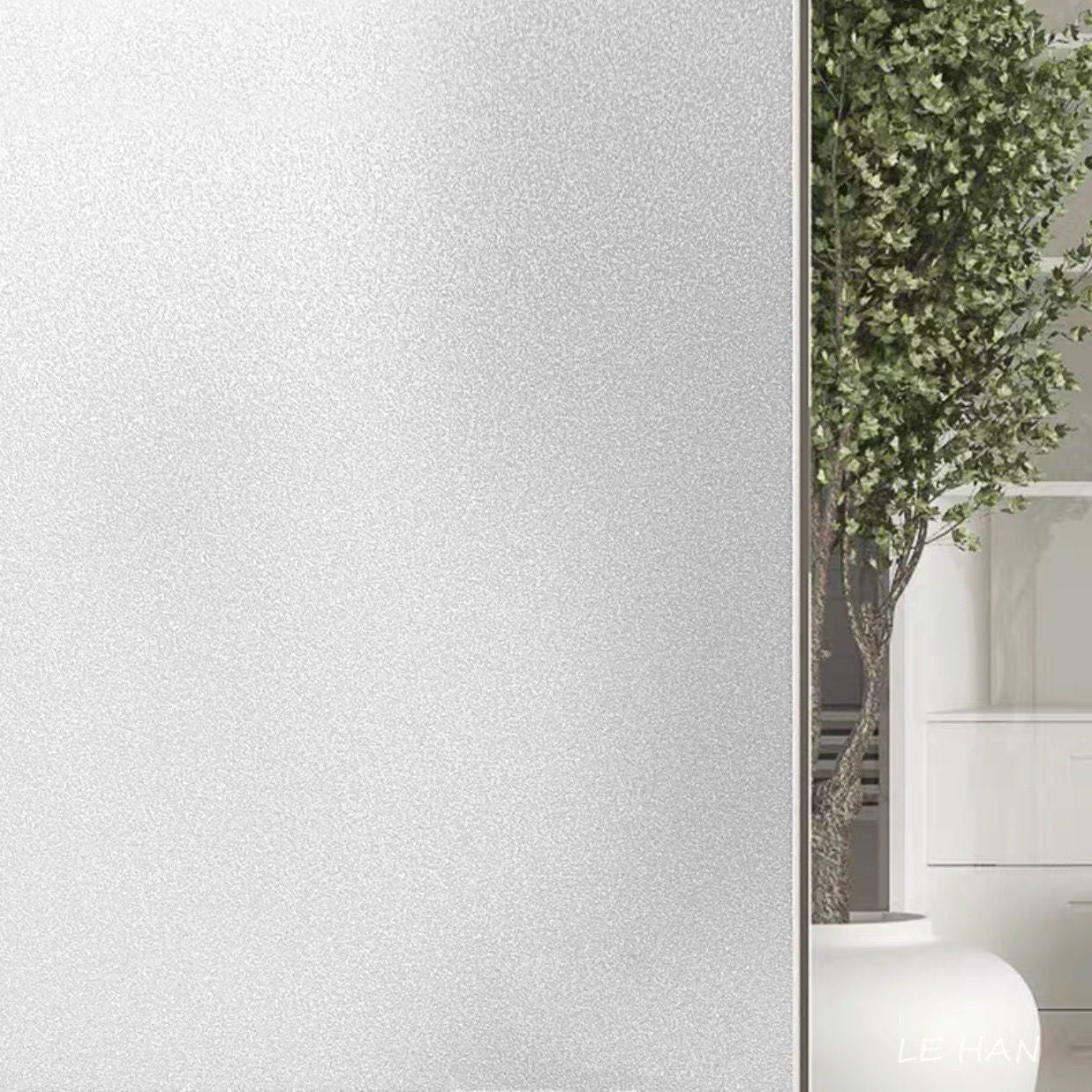 Window Privacy Film Decorative Window Sticker 17.5 x 78.7 inches 2 Units