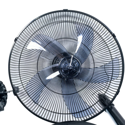 3 Speeds Control Stand Fan 18 Inch, Black