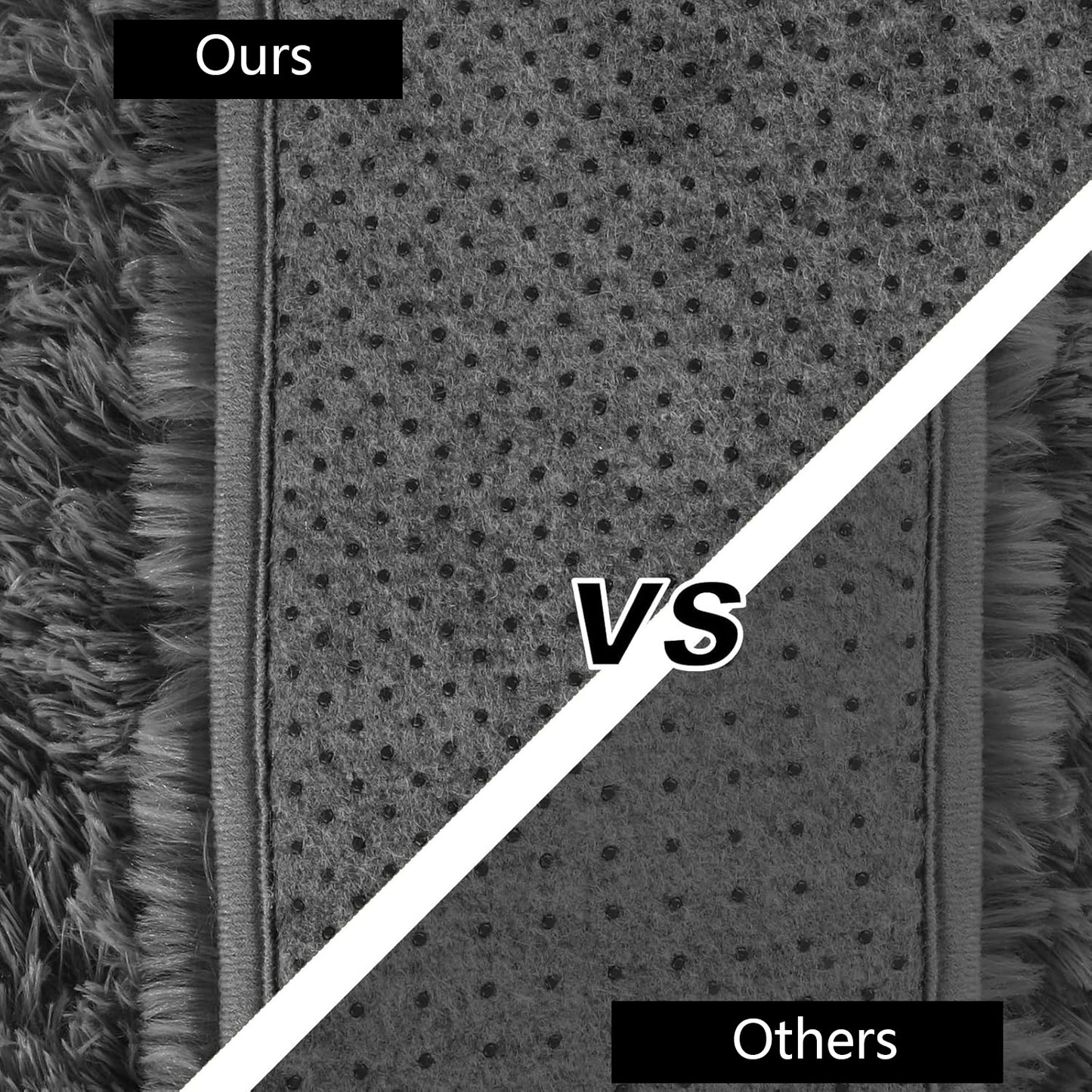 Fluffy Area Rugs for Living Room Bedroom 4x6 Feet(2 Color Options)