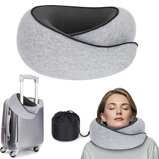 Travel Pillows for Airplanes, Gray