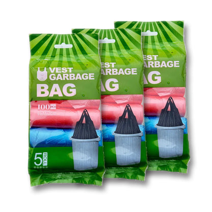 3 Packs / 300 Bags – 18" x 25" Garbage Bags