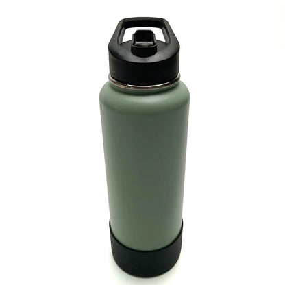Insulated Water Bottle with 3 Lids 64oz / 40oz (2 Color Options)