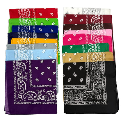 16-Pieces Bandanas Multi-Purpose