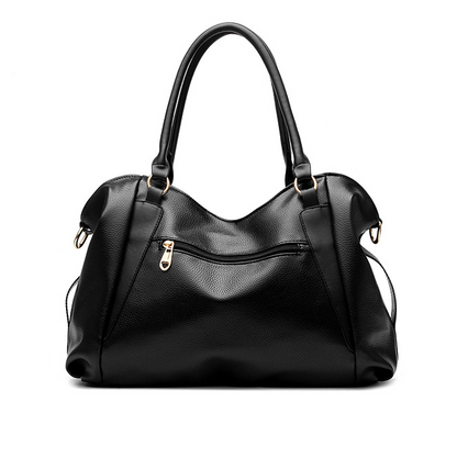 Women's PU Leather Textured Shoulder Handbag