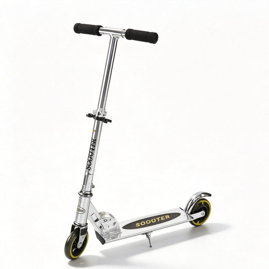 Adjustable Foldable Kids Scooter with Light Up Wheels, Height Adjustable Kick Scooter for Children