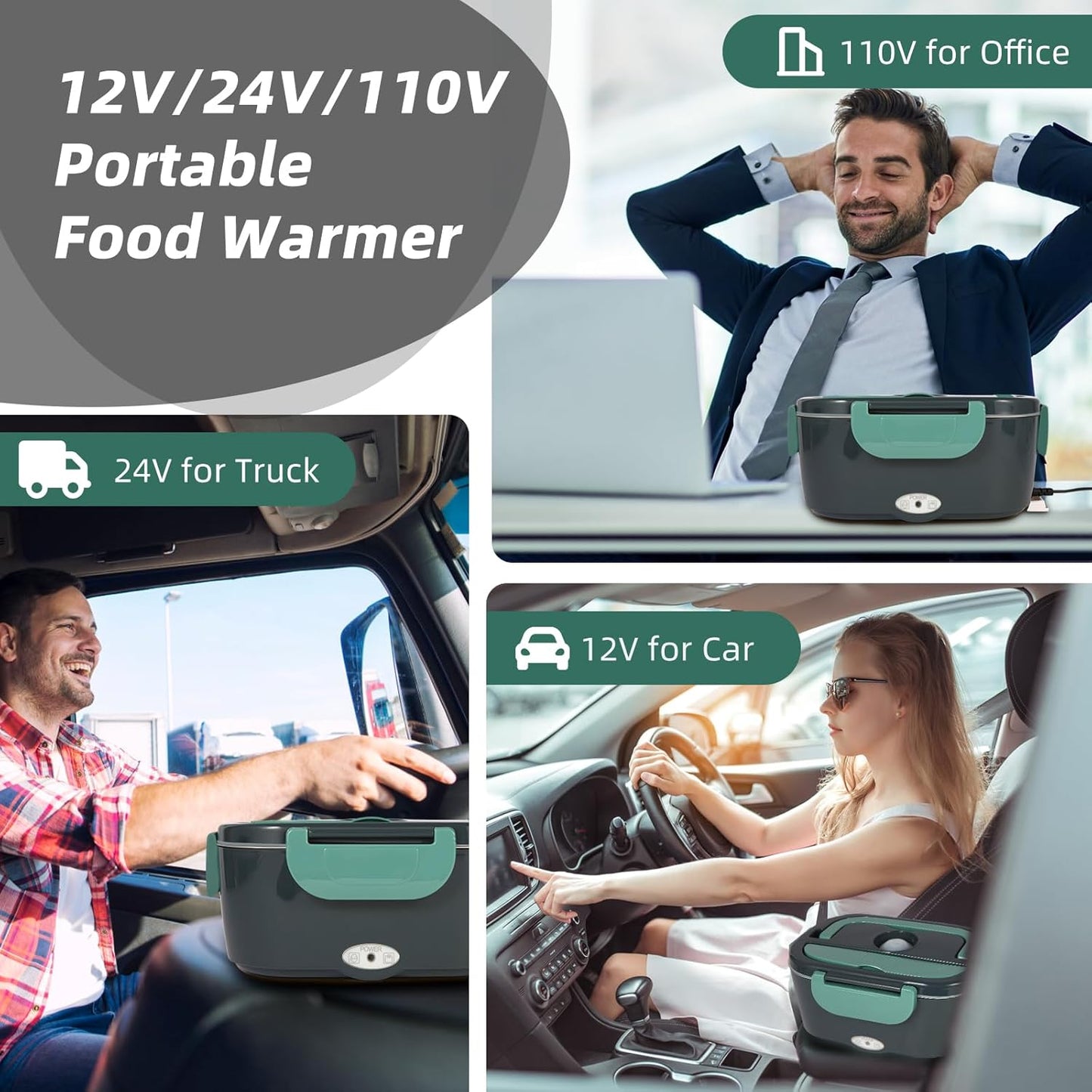 Electric Lunch Box Food Heater