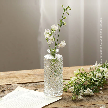 12Pcs Glass Bud Vases Set